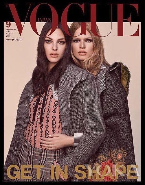 图片来源：models.com日本版《VOGUE》9月刊