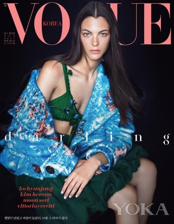 图片来源：models.com韩国版《VOGUE》10月刊